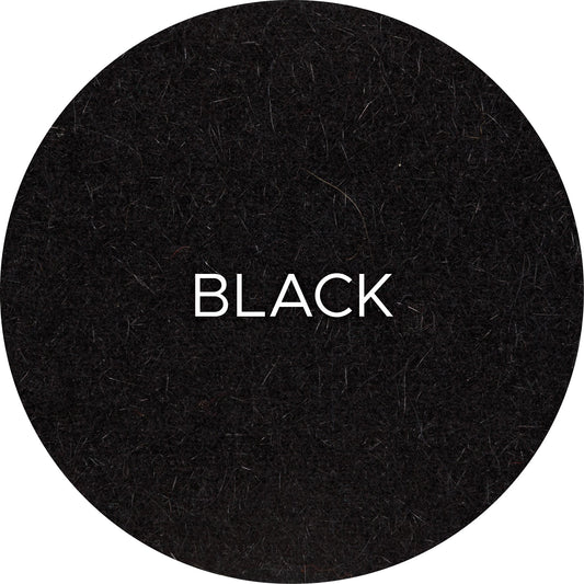 Black Multi Possum Merino Fingerless Gloves