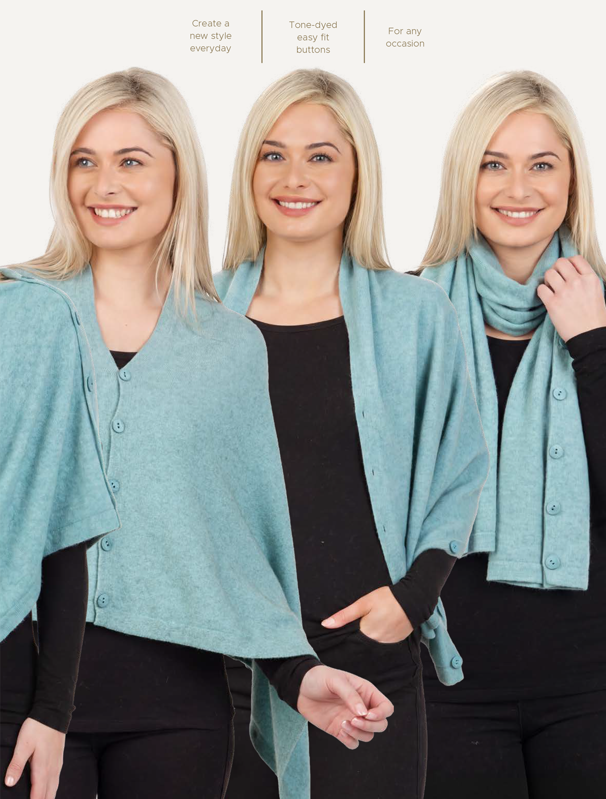 Possum Merino Silk Anyway Wrap