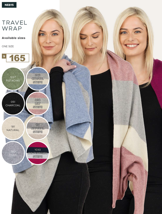Possum Merino Silk Travel Wrap