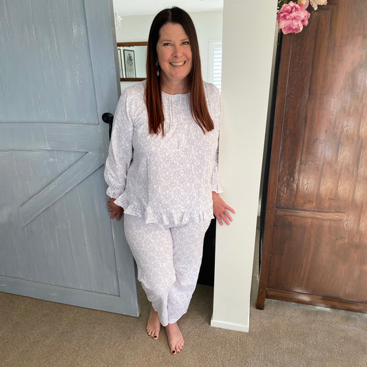 Grey Starburst Pyjama Set