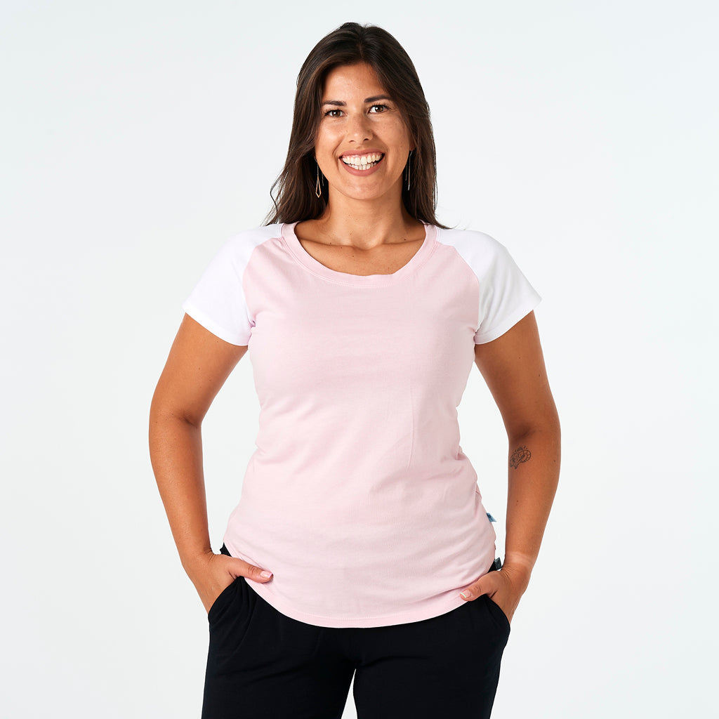 Bluebell and Lily - Raglan Cap Sleeve Tee